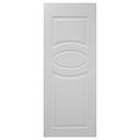 PORTE MDF 2100x830x40mm,White-Primer JHK-S08 3PANEL 12,7 KG