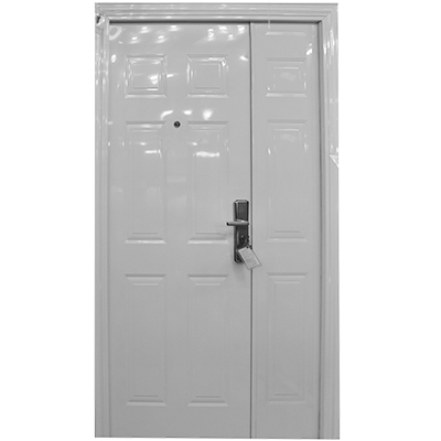 PORTE MET OUVERTURE GAUCHE EXT BLANC 2050X1200mm JC-S6019  U986150