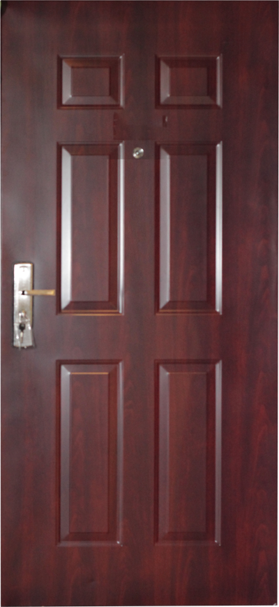 PORTE MET OUVERTURE DROITE EXT MARRON  2050X960mm JC-S6019 U986131