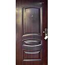 PORTE MET OUVERTURE GAUCHE EXT MARRON 2050X960mm JC-S6045  U986134