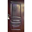 PORTE MET OUVERTURE DROITE  INT MARRON 2050X960mm JC-S6045 U986136