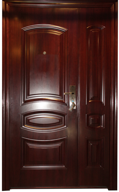 PORTE MET OUVERTURE GAUCHE INT MARRON 2050x1200 6045 U986147