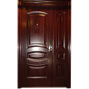 PORTE MET OUVERTURE GAUCHE INT MARRON 2050x1200 6045 U986147