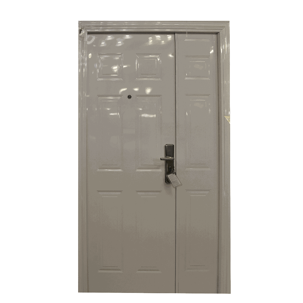 PORTE MET OUVERTURE GAUCHE INT BLANC 2050x1200 6019 U986141