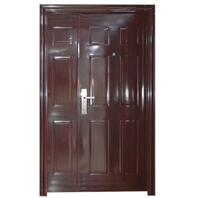 PORTE MET OUVERTURE DROITE  INT MARRON 2050x1200 6019 U986140