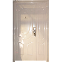 PORTE MET OUVERTURE GAUCHE INT BLANC 2050x1200 6032 U986144 -30%