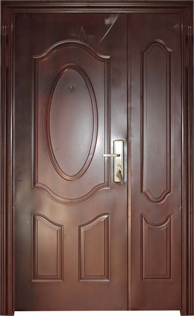 PORTE MET OUVERTURE GAUCHE INT MARRON 2050x1200 6032 U986157
