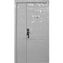 PORTE MET OUVERTURE DROITE EXT BLANC  2050X1200mm  JC-S6019 R BL U986138