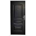 PORTE MET OUVERTURE GAUCHE INT NOIR  2050x960 mm JC-S6045 U986243