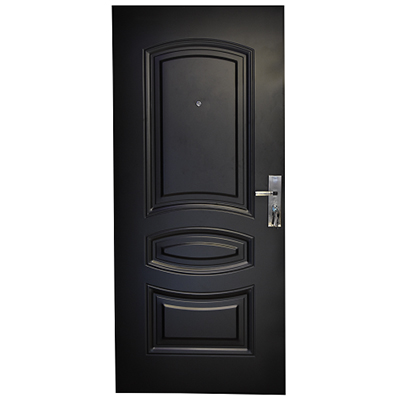 PORTE MET OUVERTURE GAUCHE  EXT NOIR JC-S6045  2050x960 mm U986245