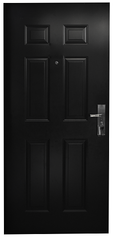 PORTE MET OUVERTURE GAUCHE  INT NOIR   2050x960 mm JC-S6019   U986261