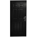 PORTE MET OUVERTURE GAUCHE  INT NOIR   2050x960 mm JC-S6019   U986261