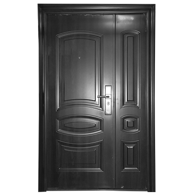 PORTE MET OUVERTURE GAUCHE EXT NOIRE MAT 2050x1200 mm JC-S6045  U986265