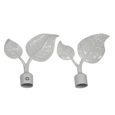 ACCESSOIRE POUR RIDEAU 16/19MM BLANCHE 1030302010 PAIR