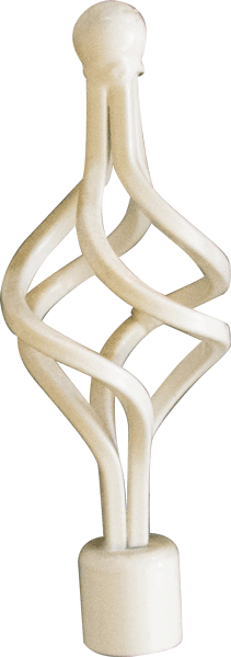 ACCESSOIRE POUR RIDEAU 16/19MM BLANCHE 1030302038 PAIR