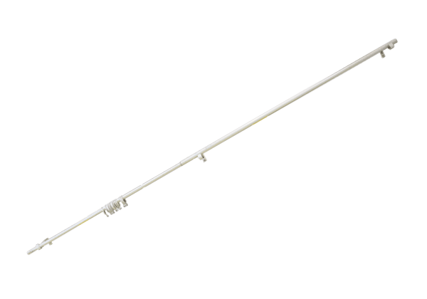 PORTE RIDEAU 16-19MM L 1.20m-2.10m   BLANCHE 1030301012