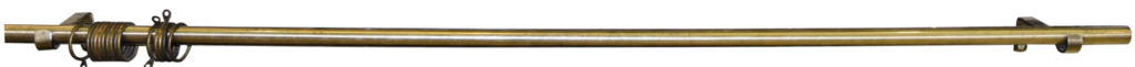PORTE RIDEAU 16-19MM L 1.55m-2.80m  BRONZE 1030301018