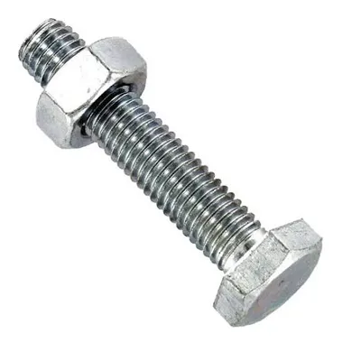Boulon hexagonal DIN933 avec ecrou DIN934-6.8 16X80 (25PCS) 2090401008