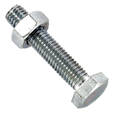 BOULON HEXAGO AVEC ECROU  DIN933+DIN934 M20x80 mm 8.8 2091505311 (25PCES)
