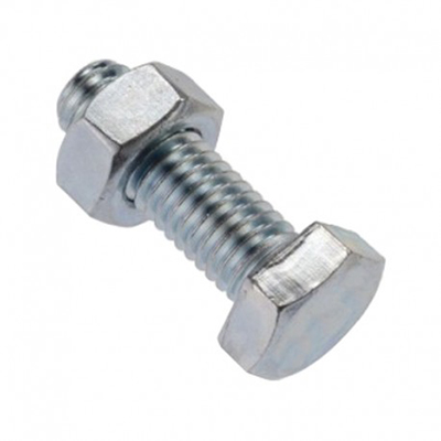 BOULON HEXAGO AVEC ECROU  DIN558+DIN934 M8B16x60 8.8 AA12319(25PCES)