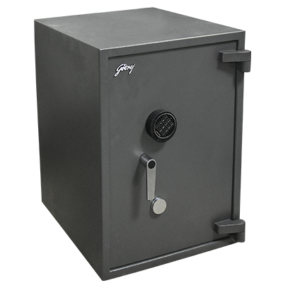 COFFRE GODREJ Paramount GRIS Mdl3 1KL+1LG EL  (H)738 x (L)535 x (P)550mm 180KG