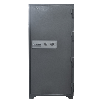 COFFRE GODREJ FR SAFE 1360 + 2 KL HT GREY 212/101 46171506DG04930 (H)1550 x (L)680 x (P)550mm 316KG