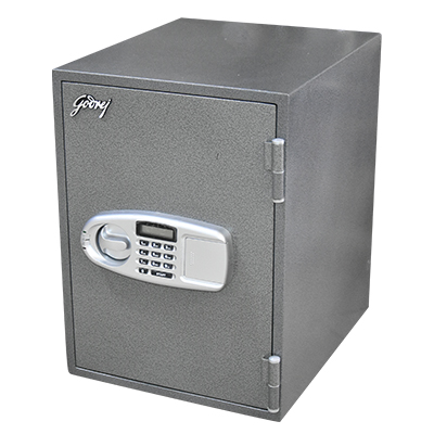 COFFRE GODREJ SAFIRE 30L (V) + EL HT GREY212/101 46171506DG04921  (H)497 x (L)368 x (P)436MM 50KG