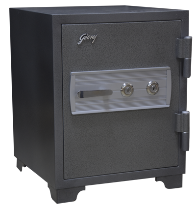 COFFRE GODREJ CG FR SAFE 445 + 2KL HT GREY (H)640 x (L)495 x (P)500mm 95KG