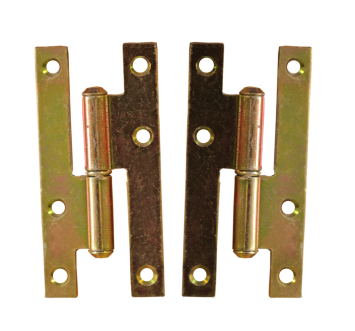 PAUMELLE EN ACIER BOUTS CARRES 110x55x2,5mm 2091201005