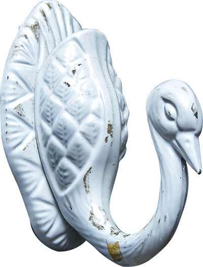 GOND ZAMAK BLANC 62×32×45mm. 2020201009