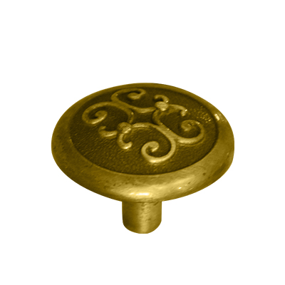 BOUTON MEUBLE ZAMAK F34×(H)24 mm 1030906107 (DSTK)(40)