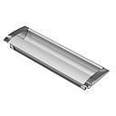 POIGNEE CUVETTE RECTANGLE ALU ET ZAMAK L138*ENTRAXE128MM 1030906241