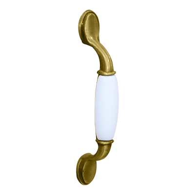 POIGNEE DE MEUBLE ALU & CERAMIC 96 mm 1030906246 (DSTK)(40)