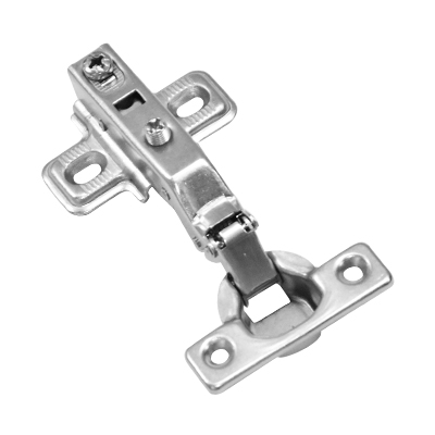 CHARNIERE AVEC AMORTISSEMENT BRAS DROIT  Ø26 x H10 mm  93º 2091201205
