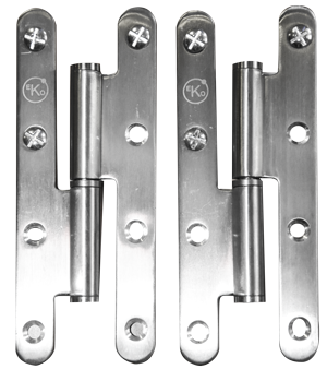 PAUMELLES  DROITE INOX SS304 L.140 x W.55 x T2.5 mm 2091201185
