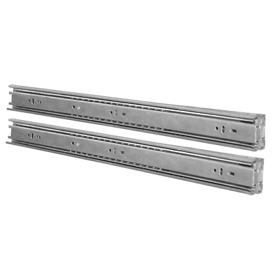 Coulisse a bille telescopique 500mm MZ09023 chrome pair