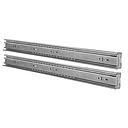 COULISSE A BILLE TELESCOPIQUE 500mm MZ09023 CHROME PAIR