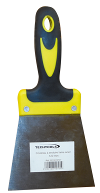 COUTEAU A ENDUIRE MANCHE PLASTIQUE 120mm Ref:2010810701
