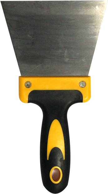 COUTEAU A ENDUIRE LAME INOX MANCHE BI-MATIERE 160mm Ref:2010810802 (DSTK)(40)