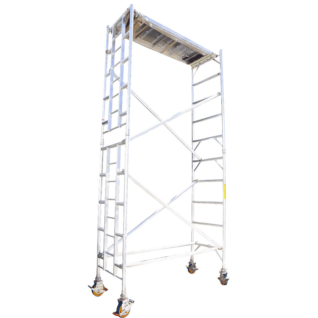 ECHAFAUDAGE COMPLET ALU GS EN1004 L2xW0.75xH7.2 m 2010604007