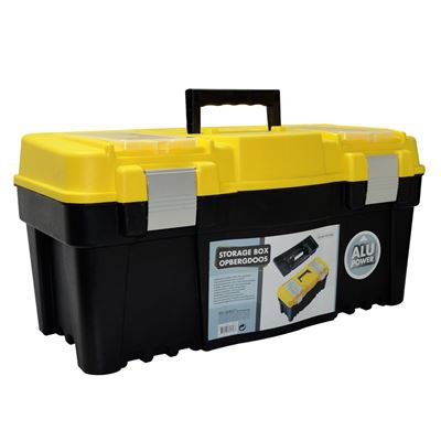 BOITE A OUTILS PLASTIQUE 16" L40 x W20.5 x H18.5 2020401057
