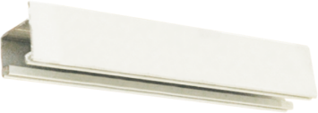 BAS DE PORTE  EN ALU BLANC 5.8 m 1.19kg  2070502004