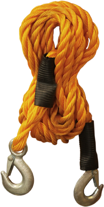 CORDE DE REMORCAGE AVEC CROCHET EN NYLON  14 mm x 5 m 2090803005