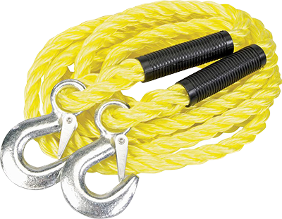 CORDE DE REMORCAGE AVEC CROCHET EN NYLON  16 mm x 5 m 2090803006