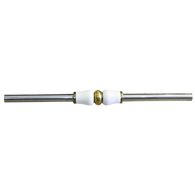DECORATION TUBE INOX Ø25 x T0.5 x L600 mm BLANC  2100602514