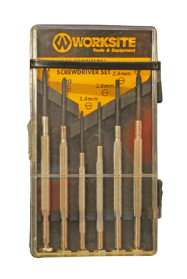 TOURNEVIS DE PRECISION WORKSITE WT8011
