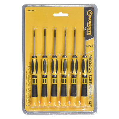 TOURNEVIS 6PCES  WORKSITE 1.5 -10MM  WT8091