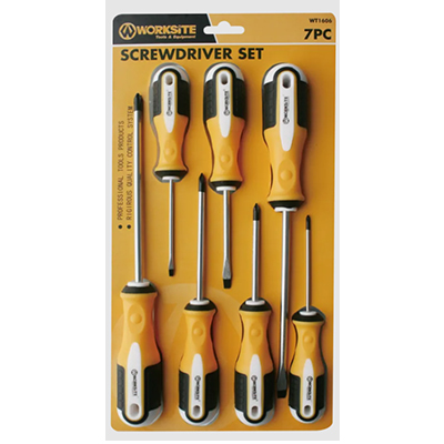 JEUX TOURNEVIS 7P/CES  WT1606 WORKSITE