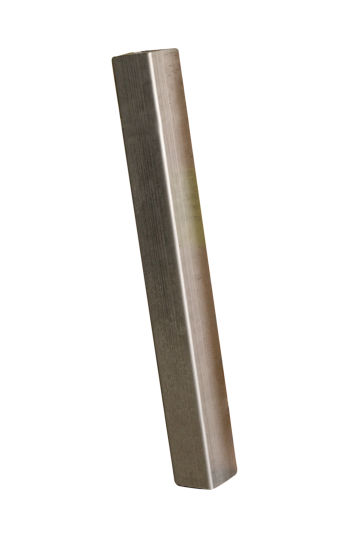 Tube carre en ALU 25 x 25 x T.1.2 mm x L.5.8 m nature color 2110203057