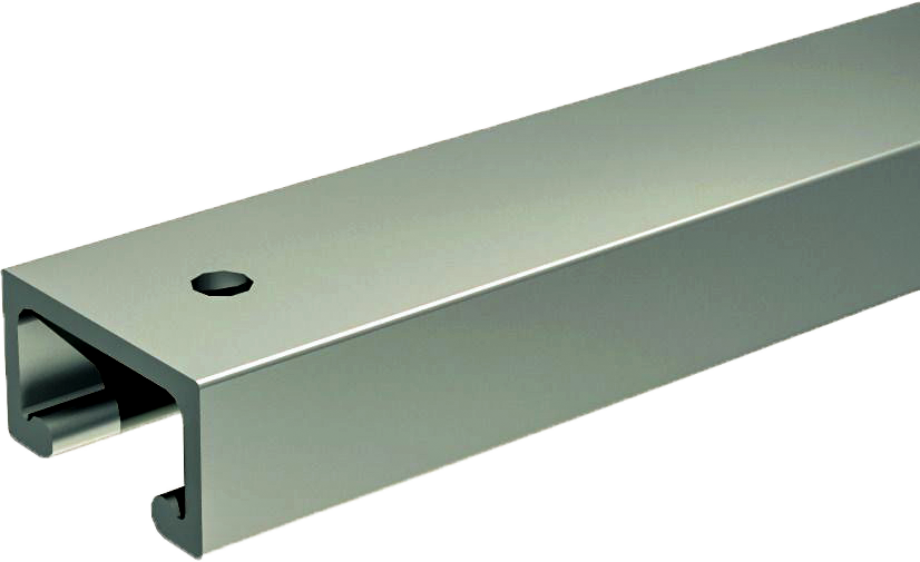 RAIL EN ALU W.30 x H.30 x T.1.2 mm  2M 2070502035